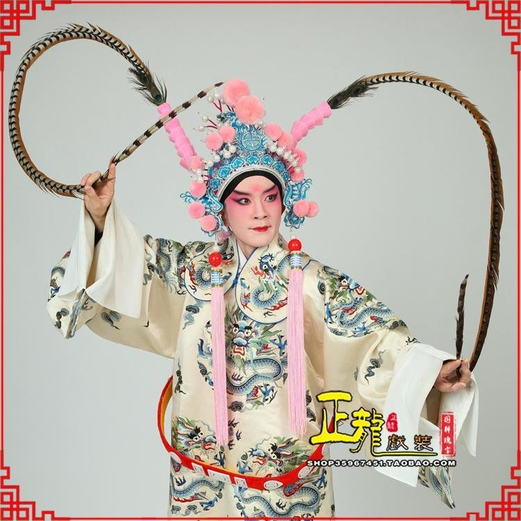 永宁京剧戏曲道具用品舞台演出精品羽毛雉鸡毛 翎子