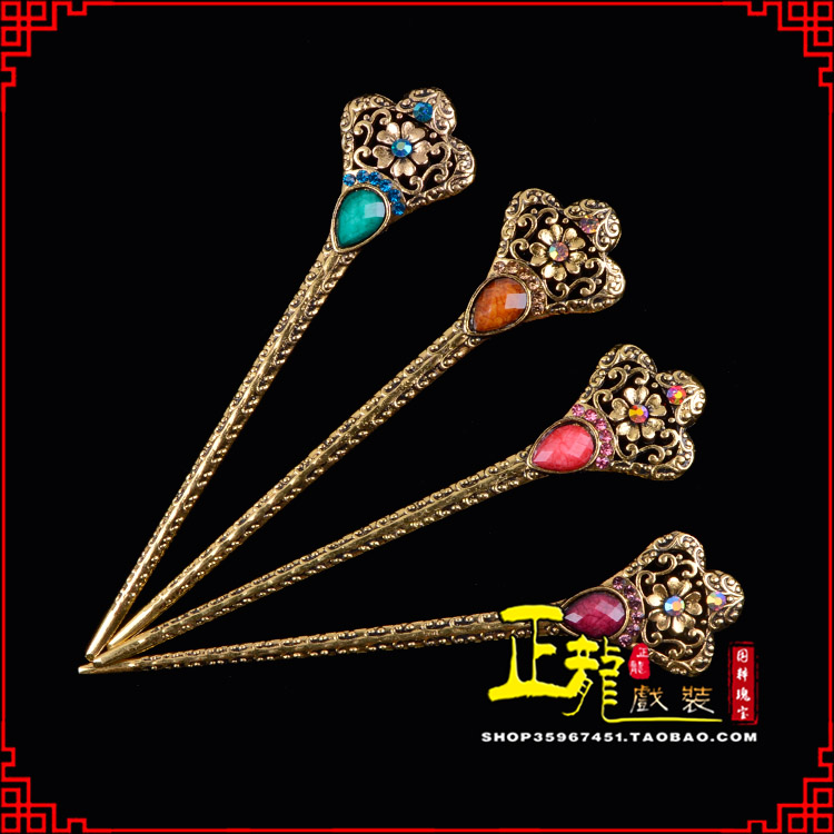 永宁头饰老旦青衣员外夫人簪子 老旦发簪