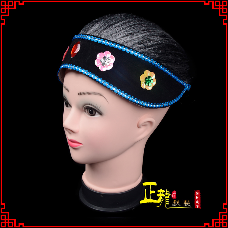 永宁老旦媒婆穷老太婆假发套 老旦头套