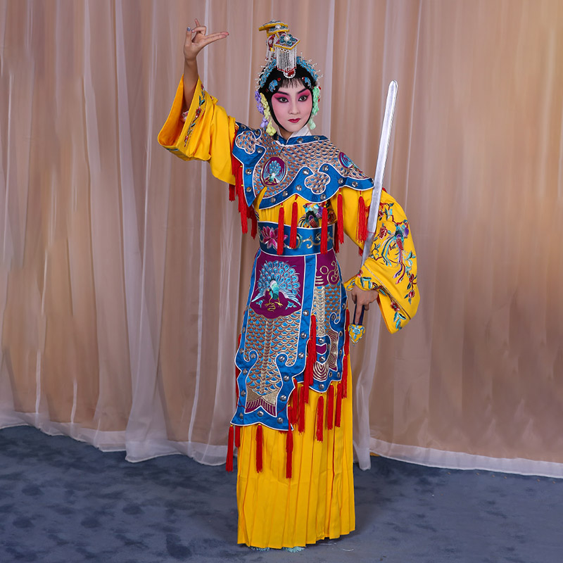 永宁霸王别姬虞姬服 软绉别姬服