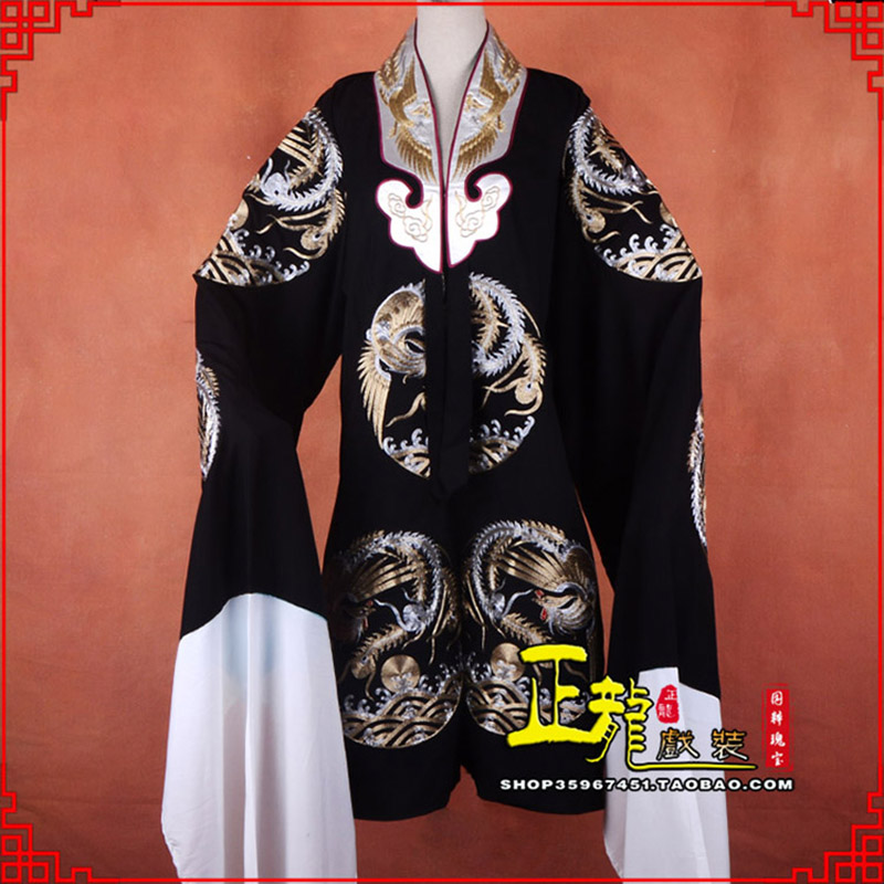 永宁二进宫服装国太女披 全金团凤凤披